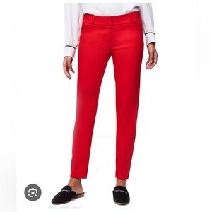 Ann Taylor LOFT Julie Skinny Red Women's Pants Size 2